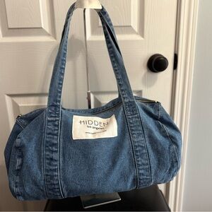 Hidden Los Angeles Denim Tote Bag